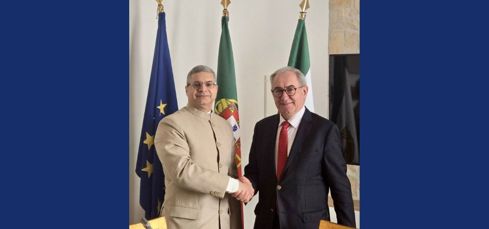 The Ambassador had the honor of paying a courtesy call on His Excellency José Cesário, Chair of the Parliamentary Committee on Foreign Affairs of Portugal, on 4th March 2026.